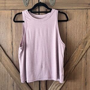 Athleta Muscle Tank Purple Size Medium
